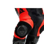 Dainese Gen-Z Kids Leather Suit - Fluo Red
