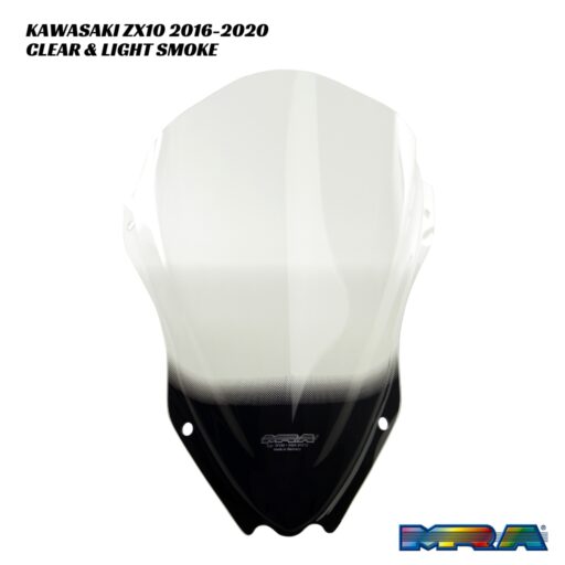 MRA Double-Bubble Racing Screen - Kawasaki ZX10 2016-2020