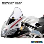 MRA Double-Bubble Racing Screen SMOKED - Aprilia RSV4 2015-2020