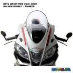 MRA Double-Bubble Racing Screen SMOKED - Aprilia RSV4 2015-2020