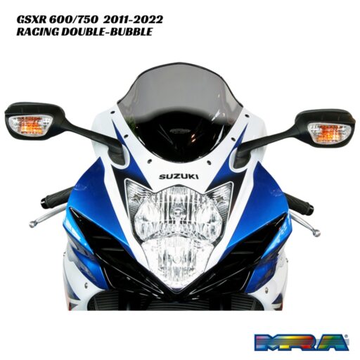 MRA Double-Bubble Racing Screen - Suzuki GSXR 600/750 2011-2023