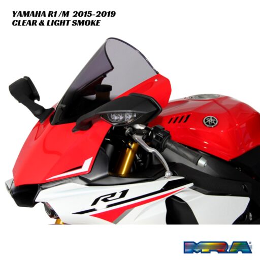 MRA Double-Bubble Racing Screen - Yamaha R1 2015-2019