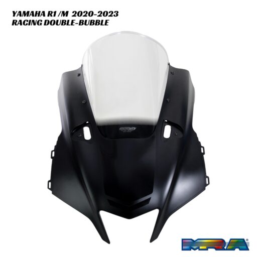 MRA Double-Bubble Racing Screen - Yamaha R1 2020-2023