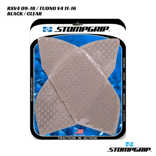 Stompgrip Tank Grips - Aprilia RSV4 2009-2018