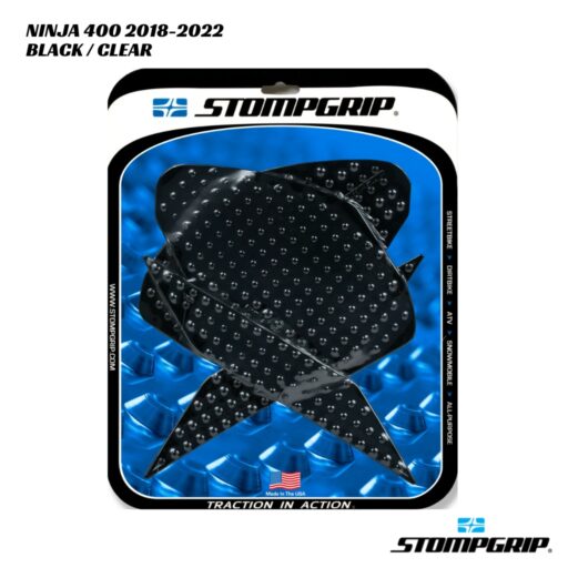 Stompgrip Tank Grips - Kawasaki Ninja 400 2018-2022