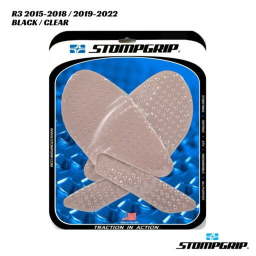 Stompgrip Tank Grips - Yamaha R3 2015-2022