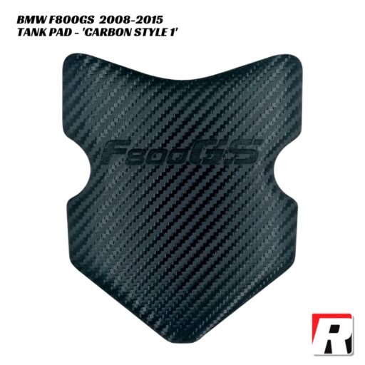 RubbaTech Tank Pad CARBON STYLE 1 - BMW F800GS 2008-2015