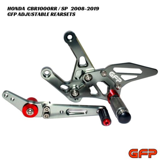 GFP Adjustable Rearsets - Honda CBR1000RR / SP 2008-2019