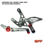 GFP Adjustable Rearsets - Kawasaki ZX6 / ZX636R 2009-2023