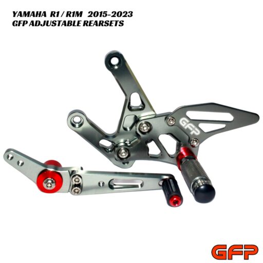 GFP Adjustable Rearsets - Yamaha R1 / R1M 2015-2023