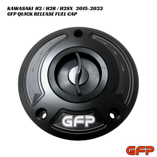 GFP Quick Release Fuel Cap - Kawasaki H2 / H2R / H2SX 2015-2023