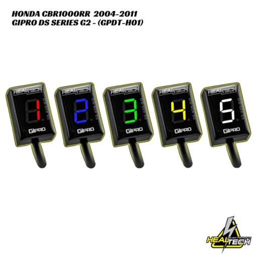 HealTech GIpro DS-Series G2 Gear Indicator - Honda CBR1000RR 2004-2011
