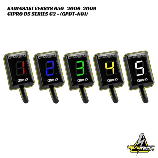 HealTech GIpro DS-Series G2 Gear Indicator - Kawasaki Versys 650 2006-2009