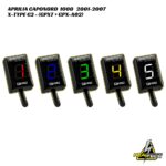 HealTech X-Type G2 Gear Indicator W/ Harness Kit - Aprilia Caponord 1000 2001-2007