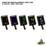 HealTech X-Type G2 Gear Indicator W/ Harness Kit - Harley Davidson Big Twin 6spd Models 2007-2015