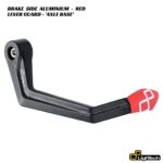 LighTech Aluminium Brake Side Lever Guard AXLE BASE - RED