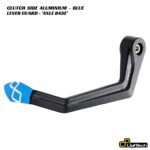 LighTech Aluminium Clutch Side Lever Guard AXLE BASE - BLUE