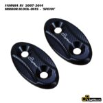 LighTech Mirror Block-Off Plates SPE101 - Yamaha R1 2007-2014