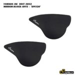 LighTech Mirror Block-Off Plates SPE120 - Yamaha R6 2017-2023