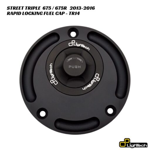 LighTech Rapid Locking Fuel Cap TR14 - Triumph Street Triple 675 / 675R 2013-2016