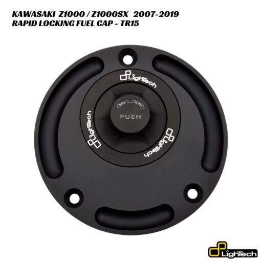 LighTech Rapid Locking Fuel Cap TR15 - Kawasaki Z1000 / Z1000SX 2007-2019