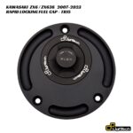 LighTech Rapid Locking Fuel Cap TR15 - Kawasaki ZX6 / ZX636 2007-2023