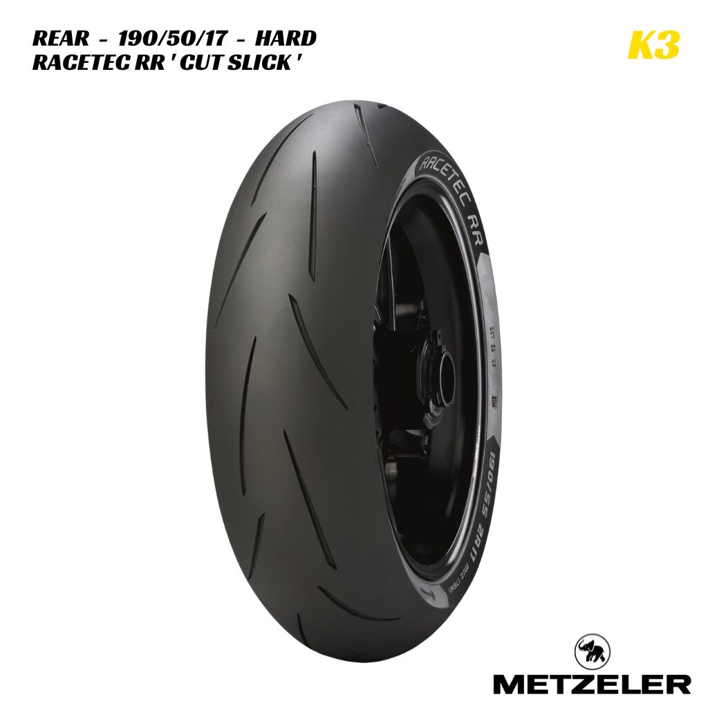 Metzeler Racetec RR - 190/50/17 - K3