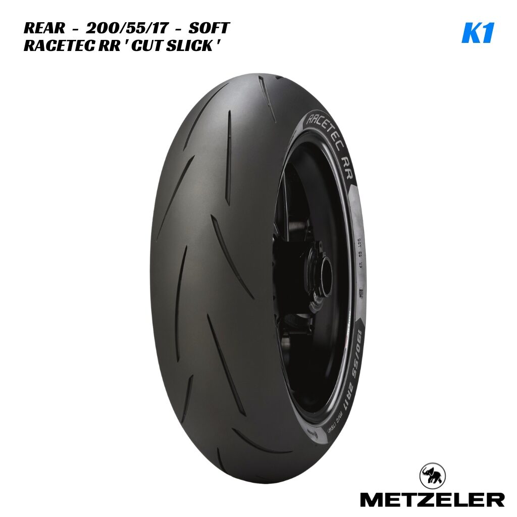 Metzeler Racetec RR - 200/55/17 - K1