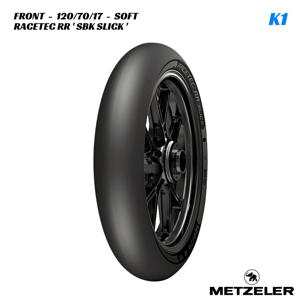 Metzeler Racetec RR SBK Slick - 120/70/17 - K1