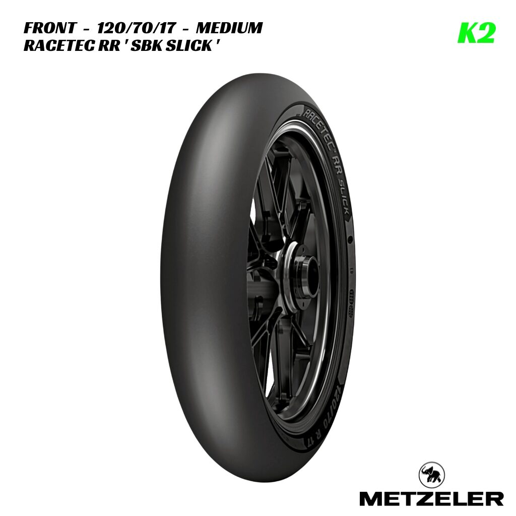 Metzeler Racetec RR SBK Slick - 120/70/17 - K2