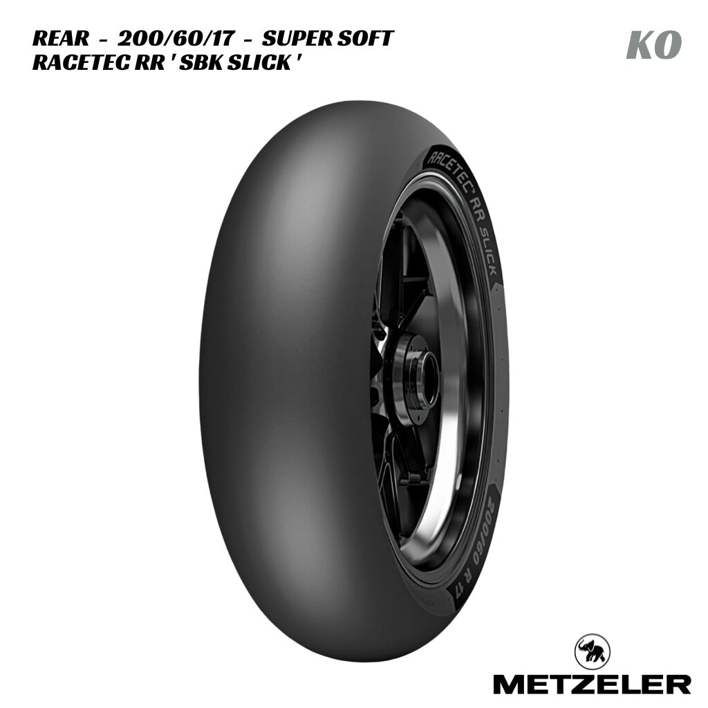 Metzeler Racetec RR SBK Slick - 200/60/17 - K0