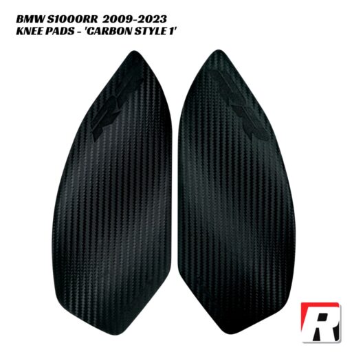 RubbaTech Knee Pads CARBON STYLE 1 - BMW S1000RR 2009-2023