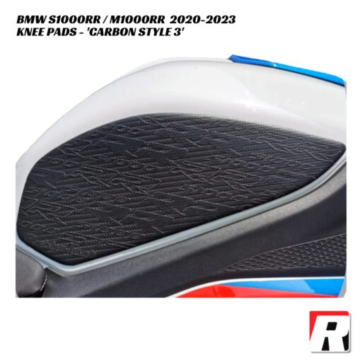 RubbaTech Knee Pads CARBON STYLE 3 - BMW S1000RR 2020-2023
