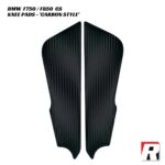 RubbaTech Knee Pads CARBON STYLE - BMW F750/F850 GS