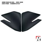 RubbaTech Knee Pads CARBON STYLE - BMW F800 GS/GSA 2013-2018