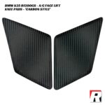 RubbaTech Knee Pads CARBON STYLE - BMW K25 R1200GS A/C Face Lift