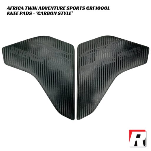 RubbaTech Knee Pads CARBON STYLE - Honda Africa Twin Adventure Sports CRF1000L