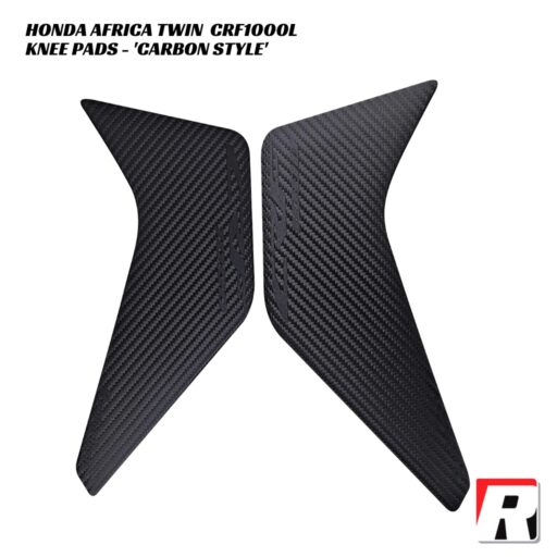 RubbaTech Knee Pads CARBON STYLE - Honda Africa Twin CRF1000L