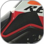 RubbaTech Knee Pads CARBON STYLE - Honda Africa Twin CRF1000L