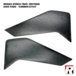 RubbaTech Knee Pads CARBON STYLE - Honda Africa Twin CRF1100L