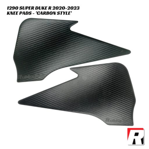 RubbaTech Knee Pads CARBON STYLE - KTM 1290 Super Duke R 2020-2023