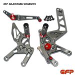 GFP Adjustable Rearsets - BMW S1000RR / HP4 2009-2014