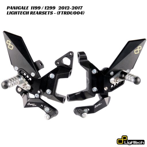 LighTech Adjustable Rearsets FTRDU004 - Ducati Panigale 1199 / 1299 2012-2017