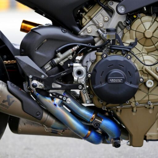LighTech Adjustable Rearsets FTRDU012 - Ducati Streetfighter V4 / S 2020-2022
