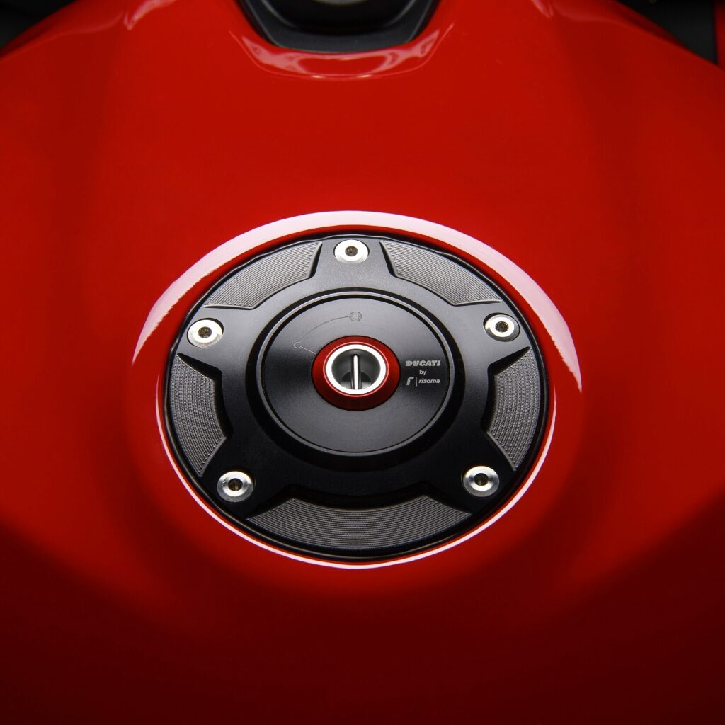 Rizoma Key System Fuel Cap TF041 - Ducati 848 / 848 EVO 2007-2013