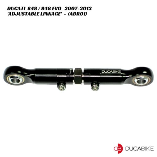 DucaBike Billet Adjustable Rear Linkage ADR01 - Ducati 848 / 848 EVO 2007-2013
