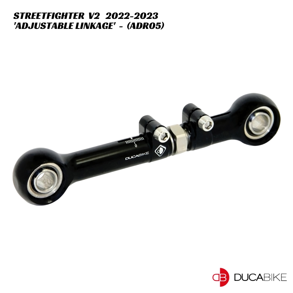 DucaBike Billet Adjustable Rear Linkage ADR05 - Ducati Streetfighter V2 2022-2023