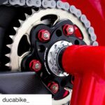 DucaBike Billet Rear Sprocket Nuts 5pc Kit 5DSB01 - Ducati Hypermotard 950 / 1100 / S / SP 2006-2023