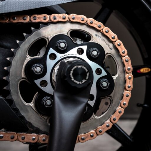 DucaBike Billet Rear Sprocket Nuts 6pc Kit 6DSB01 - Ducati Monster 1200 / S / R 2014-2023