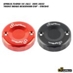 LighTech Aluminium Front Brake Reservoir Cover FBC04 - Aprilia Tuono V4 2011-2022